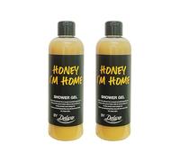 HONEY I'M HOME by LidI - SHOWER GEL - Honey, Peach and Orange Scented | 500mL×2 [TWIN PACK]