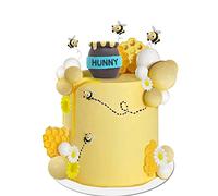 Honey Jar Cake Topper Honeycomb Cake Topper for Birthday Baby Shower