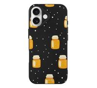Honey Jar Polka Dots Case Compatible with iPhone 17/17 Air/17 Pro/17 Pro Max TPU Protective Cover Anti-Scratch