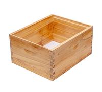 Honey Lake 2 Pack 10-Frame Langstroth Deep Brood Beehive Boxes, Beeswax Dipped - Without Frames and Foundations (Unassembled)