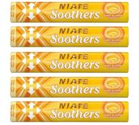 Honey & Lemon 10 Lozenges x 15 Compatable With Halls Soother Real Fruit Juice Centre Sweets for Sore Throat Relief with Welari Thank You Card | (15pack)