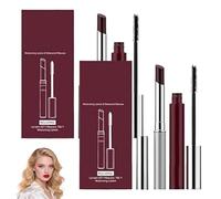 Honey Lipstick set with Waterproof Mascara - Honey Lip & Eye Bundle Set, Natural Moisturizing Black Tinted Lip Balm for Women Lip Care, Non-Sticky and Enhance Natural Color (2 Pcs)