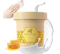 Honey Milk Wax Hand Mask, Hand Mask Milk Honey Peel Off Hand Wax, Hand Peeling Mask for Hand Moisturizing, Hand Masks Moisturizing Glove, for All Skin Type (300g-1Pcs)