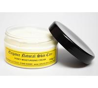 Honey Moisturising Cream 100g by Elegance Natural Skin Care Lightly fragranced, luxurious and non greasy Made In Small Batches By Family Business