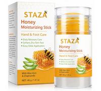 Honey Moisturizing Stick for Hands and Feet, Easy Glide Hand Foot Balm with Aloe Vera Chamomile, Daily Care for Dry Skin Feel, 40g/1.41oz