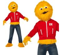 Honey Monster Costume Sugar Puffs 80s Retro Animal Adult Mens Fancy Dress