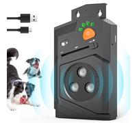Honey Paws 2025 Upgraded Anti Barking Device for Dogs - Ultrasonic Dog Barking Deterrent Devices with 3 Modes & Flashlight, 15M Range Stop Barking Dog Device, Indoor Outdoor Anti Dog Barking Device