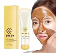 Honey Peel-Off Mask for Blackhead Removal & Pore Minimizing - Deep Clean Tearing Mask with Natural Propolis, Honey Tearing Peel Mask Oil Control Facia, For All Skin Types (1Pcs)