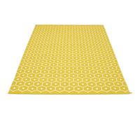 Honey Plastic Carpet 180x260 cm Pappelina Mustard - 7340020404437