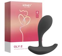 Honey Play Box Oly 2 - Smart G-Spot & Clitoral Stimulator (Black)