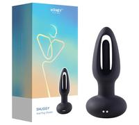 Honey Play Box Snuggy - Tongue-Style Anal Vibrator (Black)