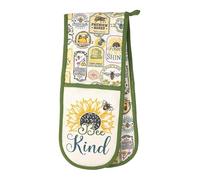 Honey Pot Double Oven Glove - Olive