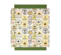 Honey Pot Napkin & Placemat Set - Olive