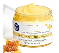 Honey Skin Soothing Cream, Organic Honey Lotion for Dry, Itchy, & Irritable Skin, Intense Moisturising & Soothing Relief Cream with Colloidal Oatmeal, Aloe Vera, Relieving Dry Skin on Hands & Body