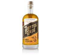 Honey Spiced Rum, Five Year Aged in Oak Barrels, 70cl / 700 ml, 37.5% ABV | Pirate's Grog Premium Spiced Rum Gift, Honey & Spice Infused with Caramel Flavour, World Rum Award Winner, Great Alcohol Gift
