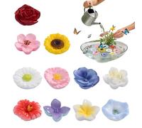 Honey Water Dispenser With Flower Design, 11 Pieces Weather-Resistant Floating Decor, Bee Water Feeding Tool For Garden, Pollinator Friendly Design, For Aquarium Fish Tank Balcony