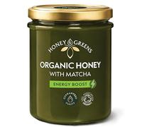 Honey with Matcha - Raw, Pure & Natural | Unpasteurised Organic-Quality Multifloral with Japanese Uji Matcha (200g) - Certified Authentic, 0% Added Sugar, Premium Honey Gift Set