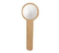 Honey Wood Spoon - Bath Salt Scoop | Wooden Scoop for Jars | Milk Powder Kitchen, Candy Spoon, Reusable Serving Utensils, Coffee Stage