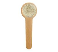 Honey Wood Spoon - Bath Salt Scoop | Wooden Scoop for Jars | Milk Powder Kitchen, Candy Spoon, Reusable Serving Utensils, Coffee Stage
