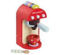 Honeybake Wooden Cafe Machine Set Pretend Kitchen Play Toy Set Kids Role Play