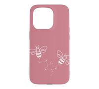 HONEYBEE BUSY BUZZING FLITTING BOHO GRAPHIC LINE ART Case for iPhone 15 Pro