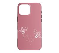 HONEYBEE BUSY BUZZING FLITTING BOHO GRAPHIC LINE ART Case for iPhone 16 Pro Max