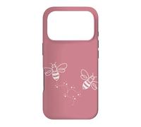 HONEYBEE BUSY BUZZING FLITTING BOHO GRAPHIC LINE ART Case for iPhone 17 Pro