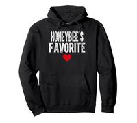 HONEYBEE’S Favorite Heart Graphic Mothers Day grandchild Pullover Hoodie