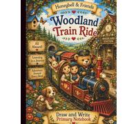 Honeybell & Friends™: Woodland Train Ride Draw & Write Primary Notebook: Creative Drawing and Writing Practice for Young Learners
