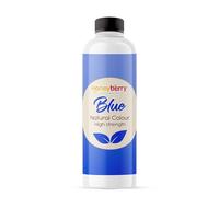 HONEYBERRY 250ml Natural Blue Food Colouring - High Strength Liquid Colour Dye - Highly Concentrated Versatile Edible Colouring Paint for Cooking Decorating Icing Frosting Fondant DIY Crafts