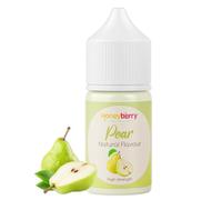 HONEYBERRY 250ml Natural Pear Food Flavouring Essence - Professional High Strength Edible Liquid Extract Drops - Highly Concentrated Versatile Flavour for Baking Cooking Drink Scent Soap Cosmetics