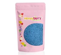 HONEYBERRY INCLUSIONS Blue Sugar Strands Sprinkles 200g - Premium Edible Decorating Vermicelli Blue Sprinkles for Baking, Cupcake and Cake Decorations, Ice Cream, Dessert and Icing Decoration Toppers