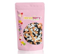 HONEYBERRY INCLUSIONS Halloween Sprinkles Mix 200g (Pumpkins, Bats and Ghosts) - Premium Edible Decorating Halloween Sprinkles for Baking, Cupcake and Cake Decorations, Ice Cream and Desserts Toppers