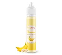 HONEYBERRY Natural Banana Food Flavouring 30ml - High Strength Professional Flavour Drops - Concentrated Liquid Essence for Baking, Desserts, Drinks & Cooking - No Artificial Additives