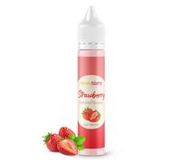 HONEYBERRY Natural Strawberry Food Flavouring 30ml - High Strength Professional Flavour Drops - Concentrated Liquid Essence for Baking, Desserts, Drinks & Cooking - No Artificial Additives