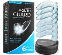 HONEYBULL Anti Grinding Guard Set [6 Pack - Mix] Comes in Smaller Size for Better Comfort | Comfortable Custom Mouth Guard for Nighttime Teeth Grinding (Mix, 6.0, Count)
