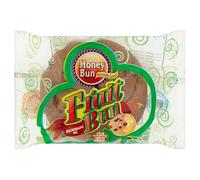 Honeybun Penny Fruit Bun 128g (pack of 3)