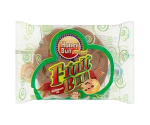 Honeybun Penny Fruit Bun 128g (pack of 3)