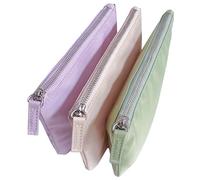 Honeycat Mini Bag Organizer: Accordion Clutch 3 in 1 Compartment Travel Zipper Compact Cosmetic Accessory Pouch in Pastel Dusk Color, Pastel Dusk, Expanding Accordion Bag Pouch