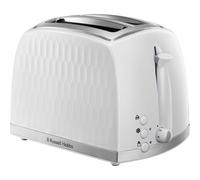 Russell Hobbs Honeycomb 2 Slice White Toaster