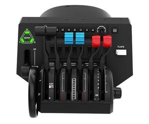 Honeycomb Aeronautical Bravo Throttle Quadrant with Auto Pilot & Annunciator Panel in aviation quality for flight simulator | Universal control system for simmer and pilots | PC [video game]