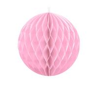 Honeycomb Ball 1 Piece Diameter 10 cm - Pompoms Honeycomb Balls Ceiling Decoration Hanging Decoration Honeycombs (Light Pink)