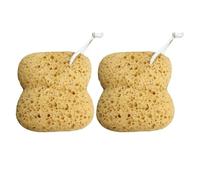 Honeycomb Bath Sponge 2 Pack Large Exfoliating Shower Sponge for Adults & Kids Ultra-Soft Body Sponge Loofah for Sensitive Skin Gentle Cleansing & Rich Lather