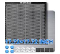 Honeycomb Bed Plate- 440 × 440 × 22mm Working Table with Aluminum Panel for XTool D1 /D1 Pro and Most Engraver Cutting Machine,Engraver Machine Accessories