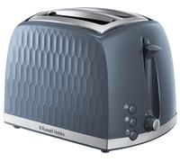 Honeycomb Black 2 Slice Toaster Russell Hobbs Grey One Size