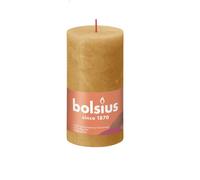 Honeycomb Bolsius Rustic Shine Pillar Candle. Unscented. H13 Cm