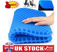 Honeycomb Breathable Gel Seat Cushion Cooling Double Thick Egg
