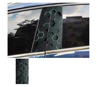 Honeycomb Car Stickers Funny Auto B Pillar Waterproof Decoration DIY Cover Car Doors Pillar Sunscreen Decals Car Decoration(Type F)