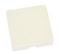 Honeycomb Ceramic Soldering Board, Honeycomb Panel Jewelry Making Tools, Soldering Stations for Casting - Square 55x55x12mm