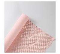 Honeycomb Flower Packing Paper Roll Multicolor 50cm x 10 yards(Pink)
